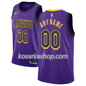 Dres Los Angeles Lakers Prilagođeni Nike 2018-19 City Edition Ljubičasta Swingman